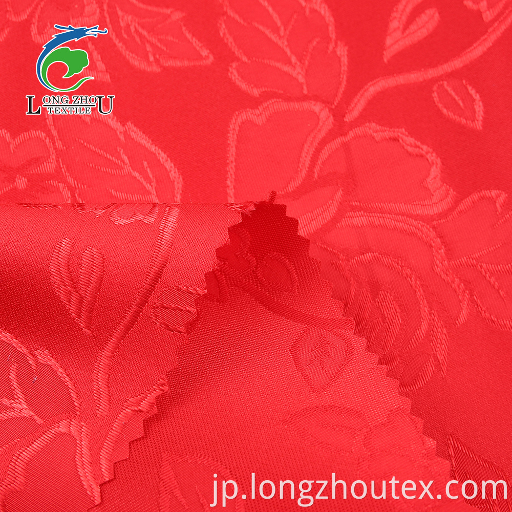 Jacquard Dull Satin Without Twist Fabric